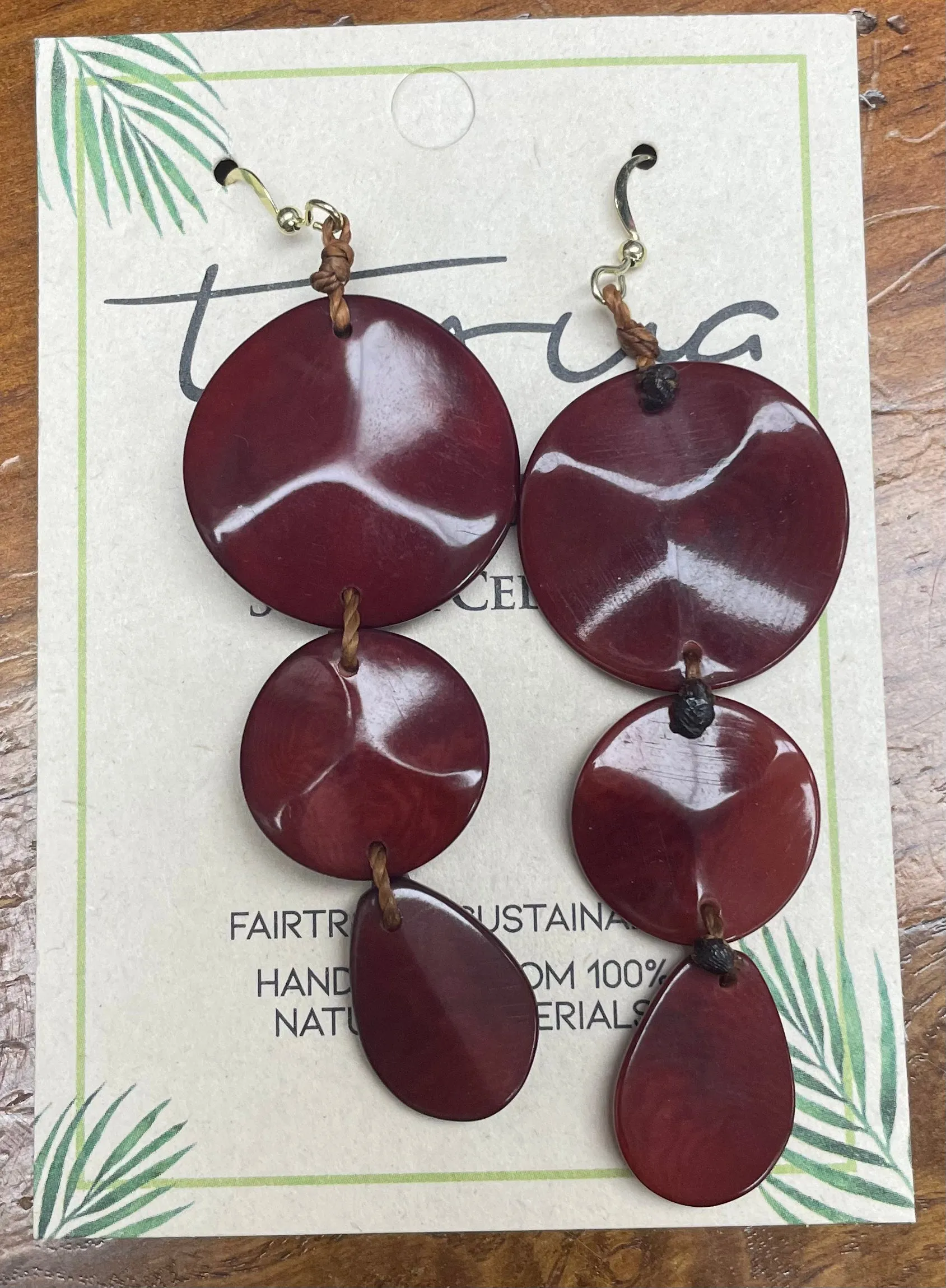 Betty Earrings by Tagua