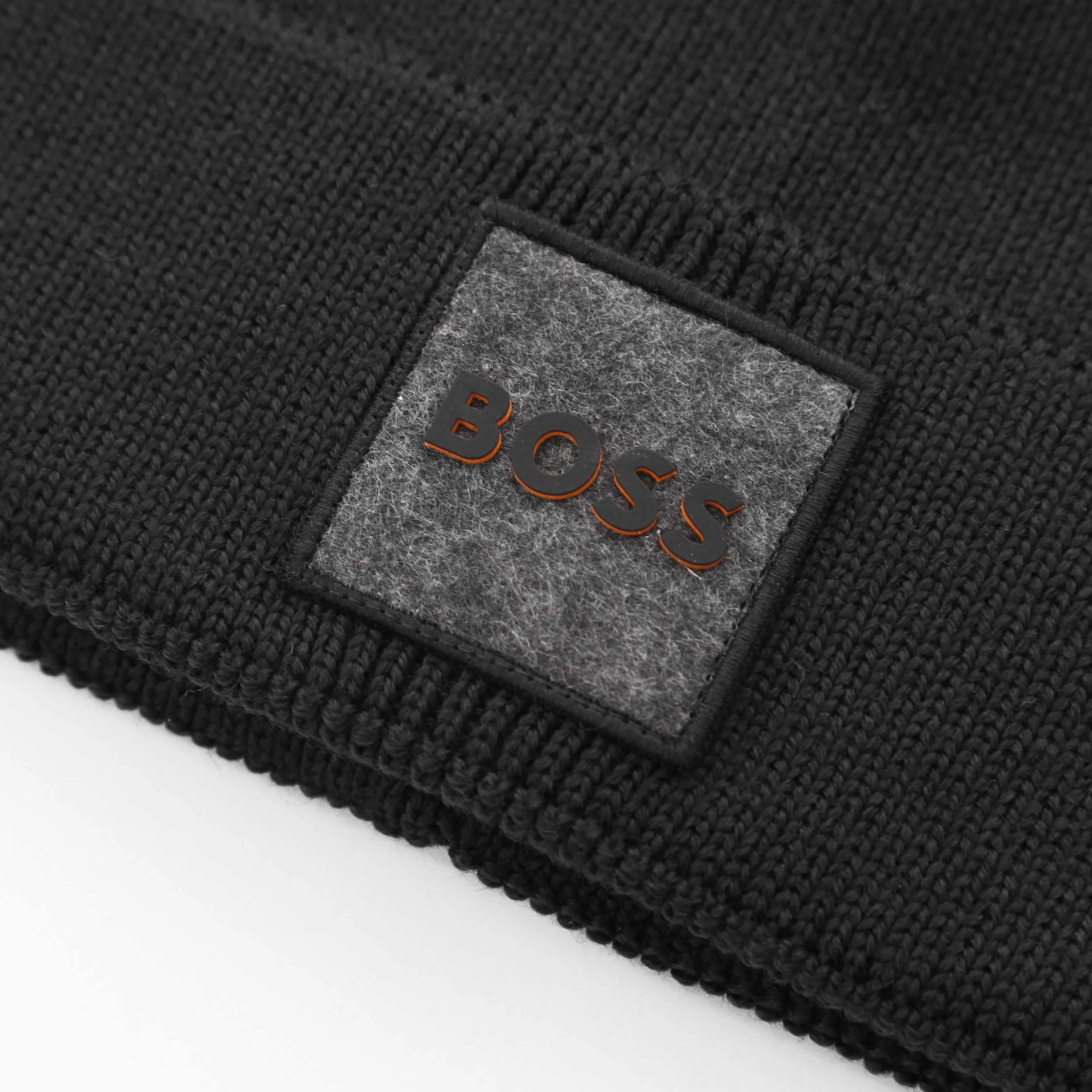 BOSS Foxxy Beanie Hat in Black