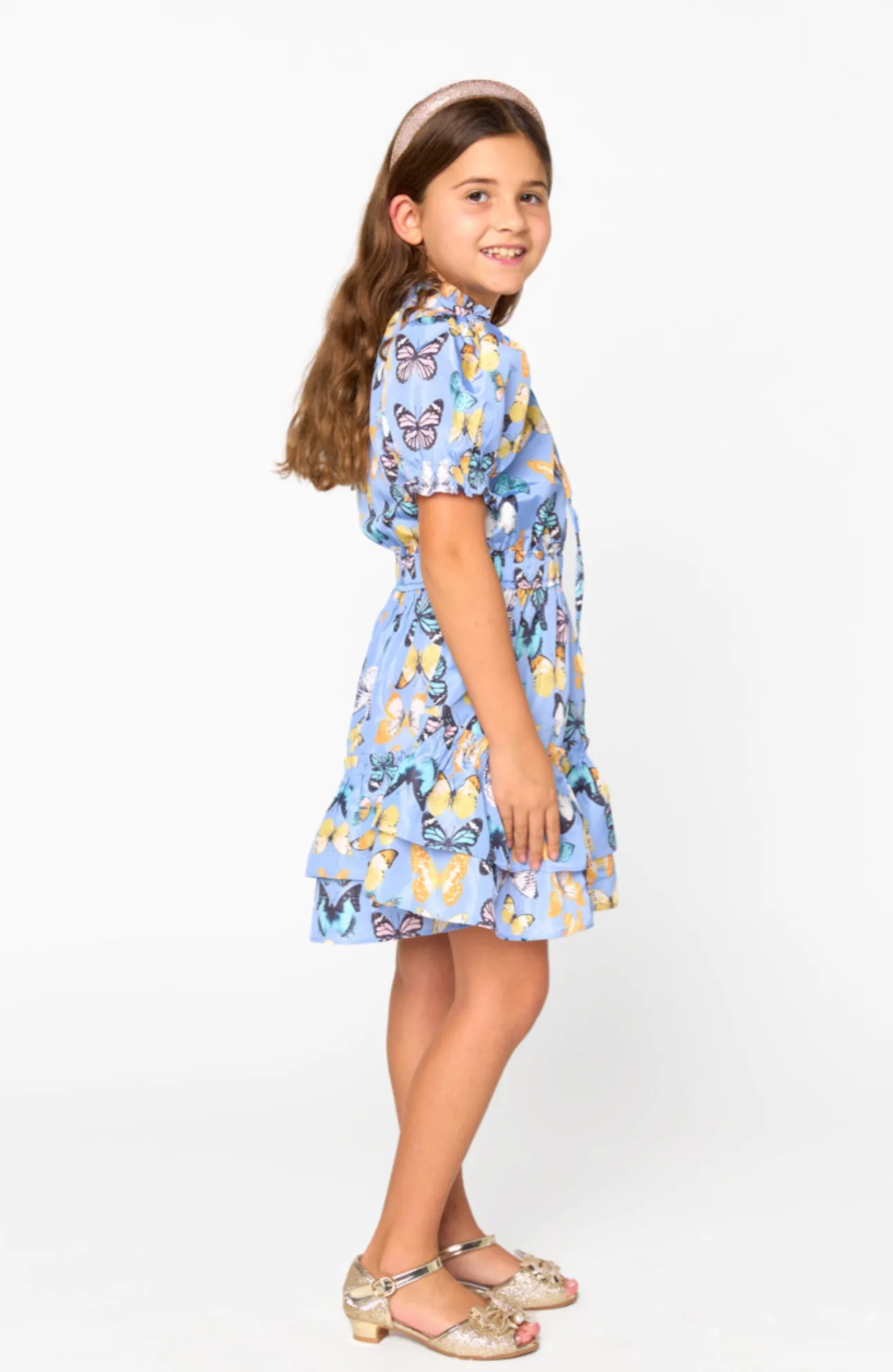 Buddy Love Girls: Clementine Painted Lady Dress