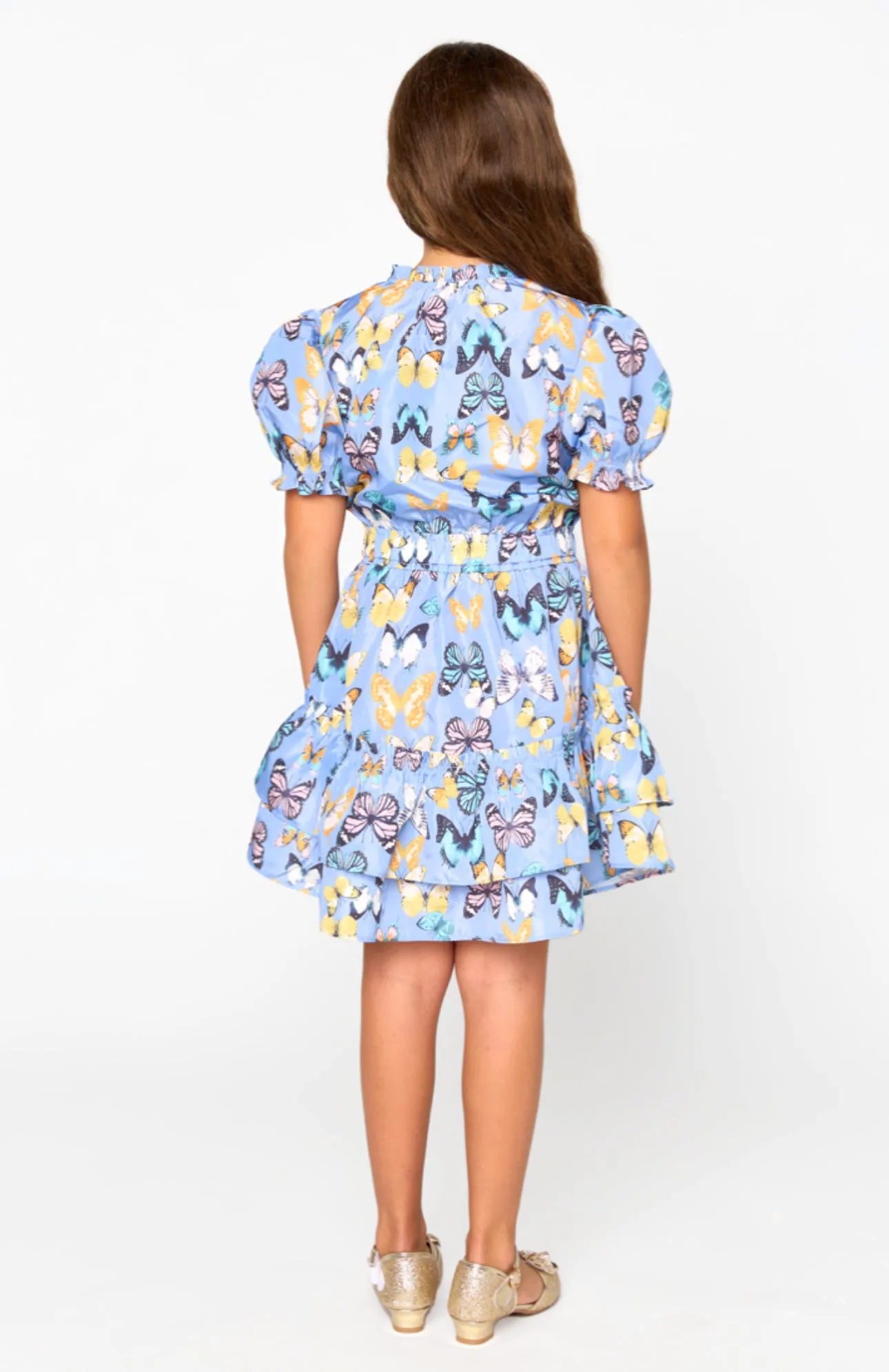 Buddy Love Girls: Clementine Painted Lady Dress