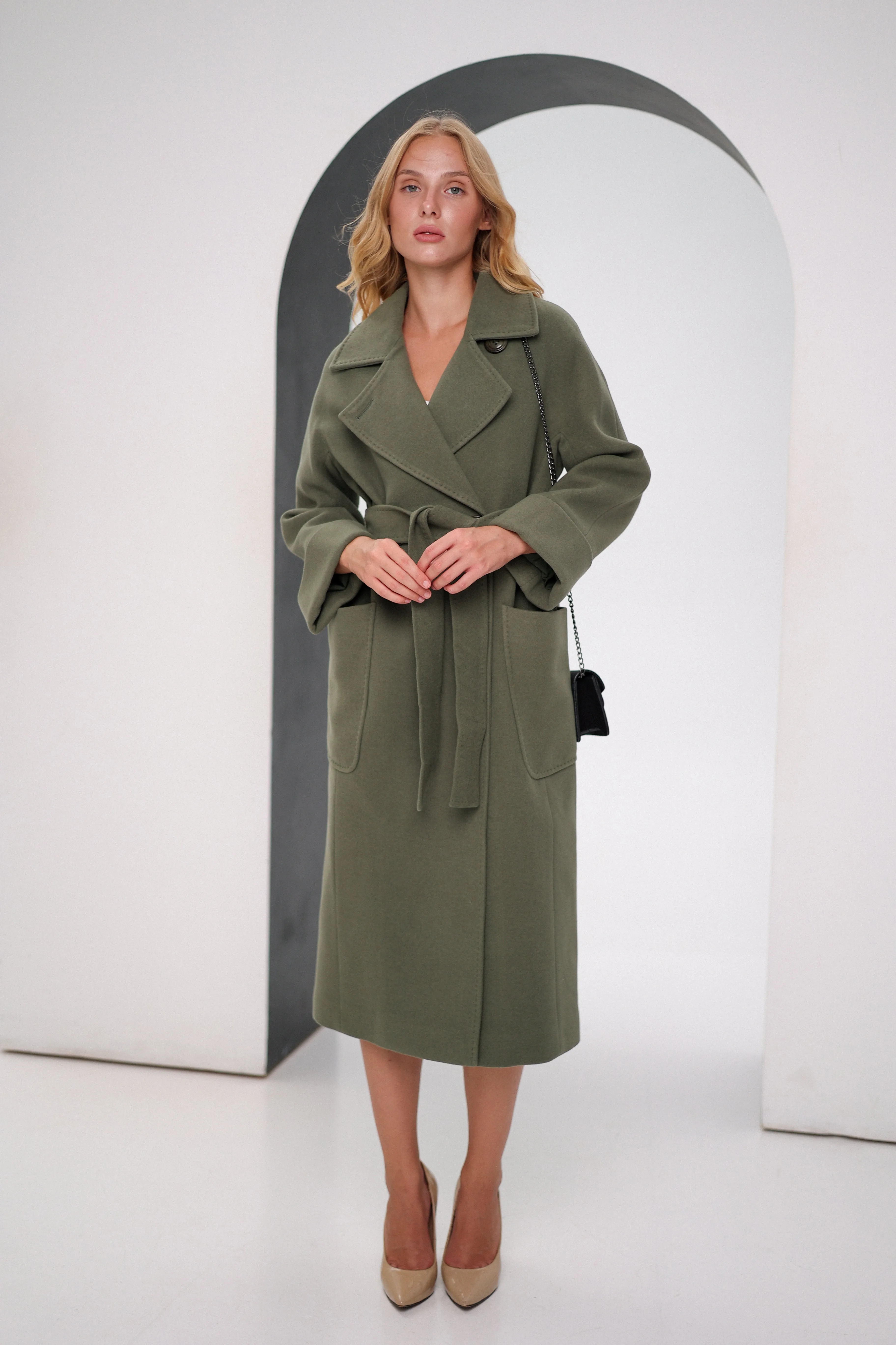 Classic Cashmere Wool Blend Overcoat