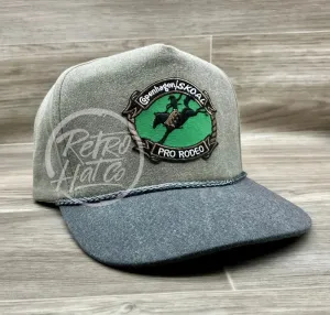 Cope / Skoal Pro Rodeo on Stonewashed Sand/Charcoal Retro Rope Hat