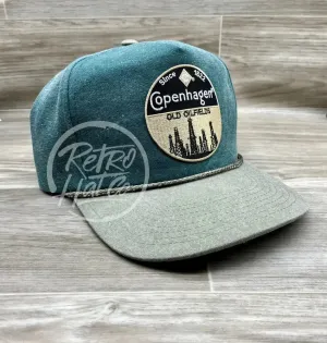 Copenhagen Oilfield Patch on Retro Stonewashed Rope Hat