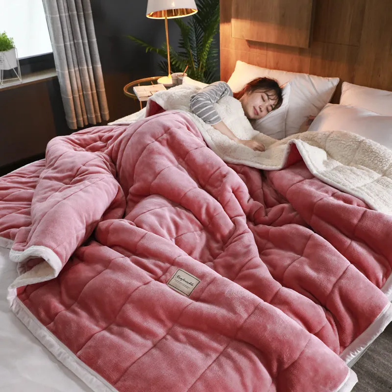 Coperte in Pile Spesse e Morbide – Coperte Invernali di Lusso per Letto Singolo