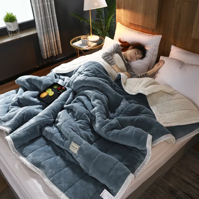 Coperte in Pile Spesse e Morbide – Coperte Invernali di Lusso per Letto Singolo