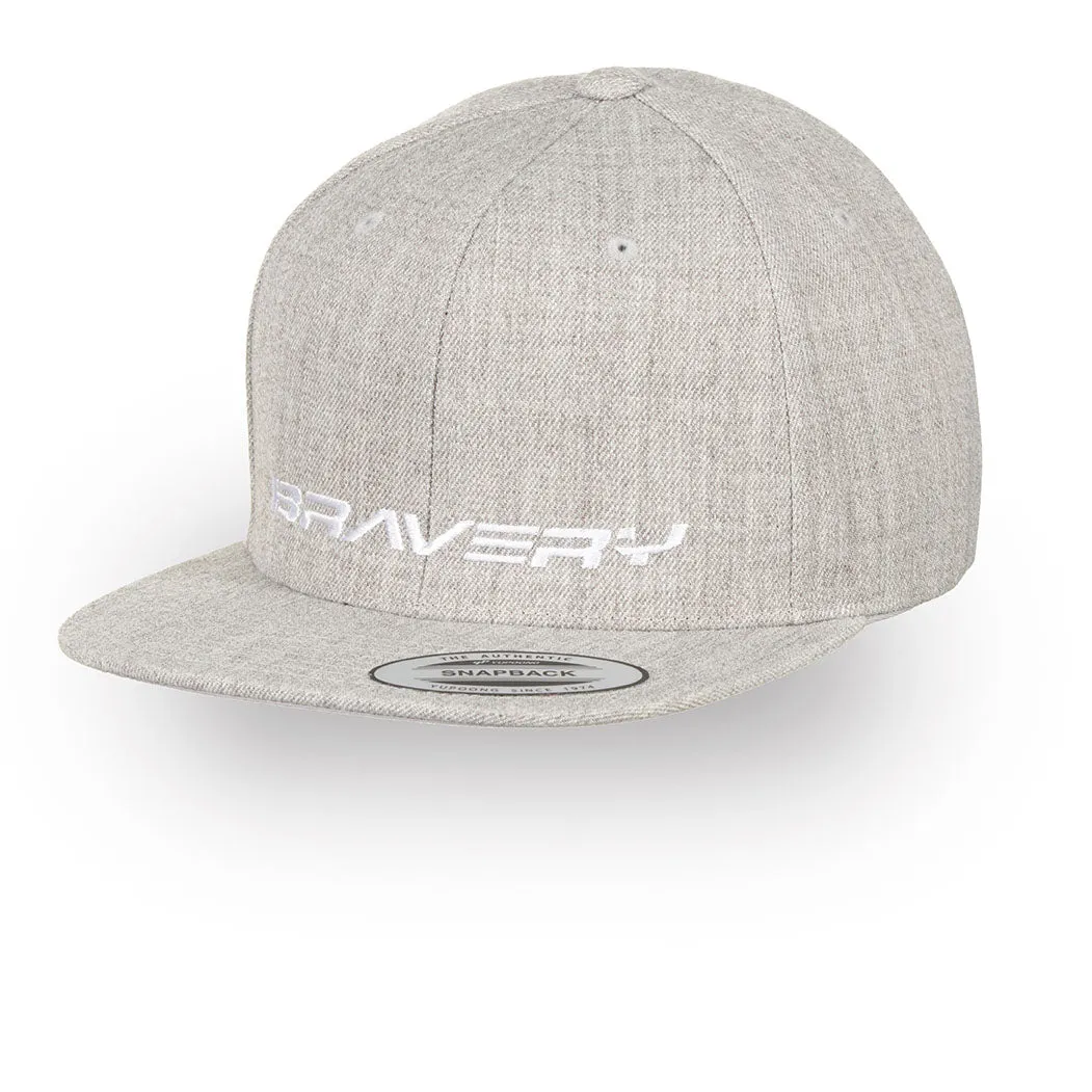 Covert Flexfit® Flat Peak Cap- Grey Marl