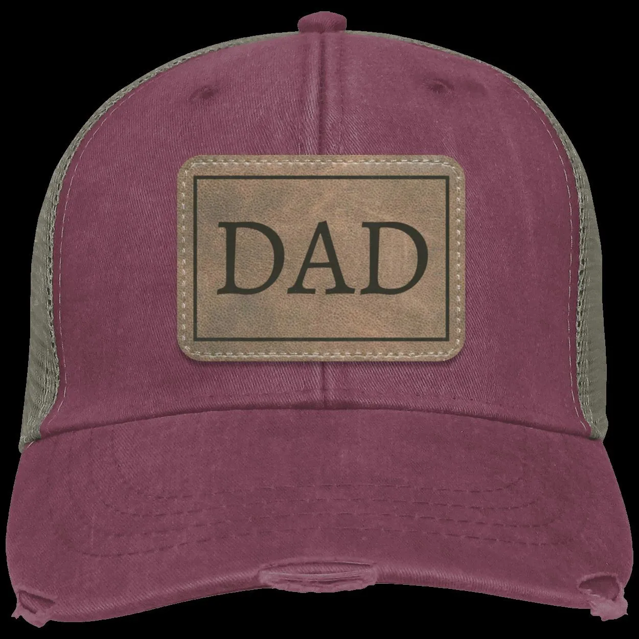 DAD Distressed Trucket Hat