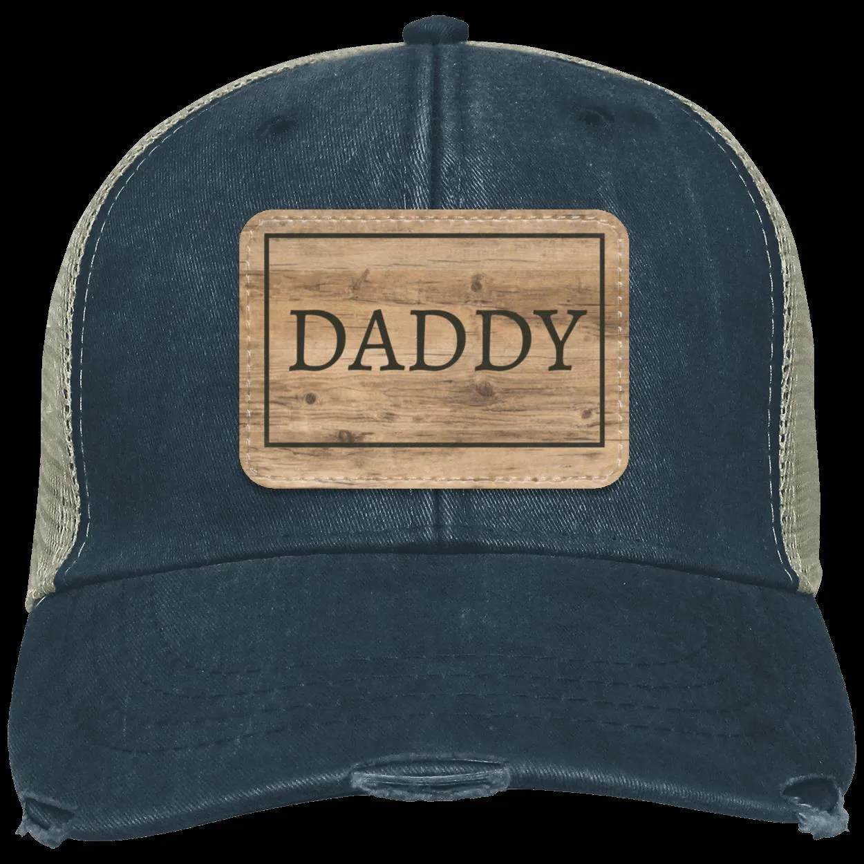 DADDY Distressed trucker haat