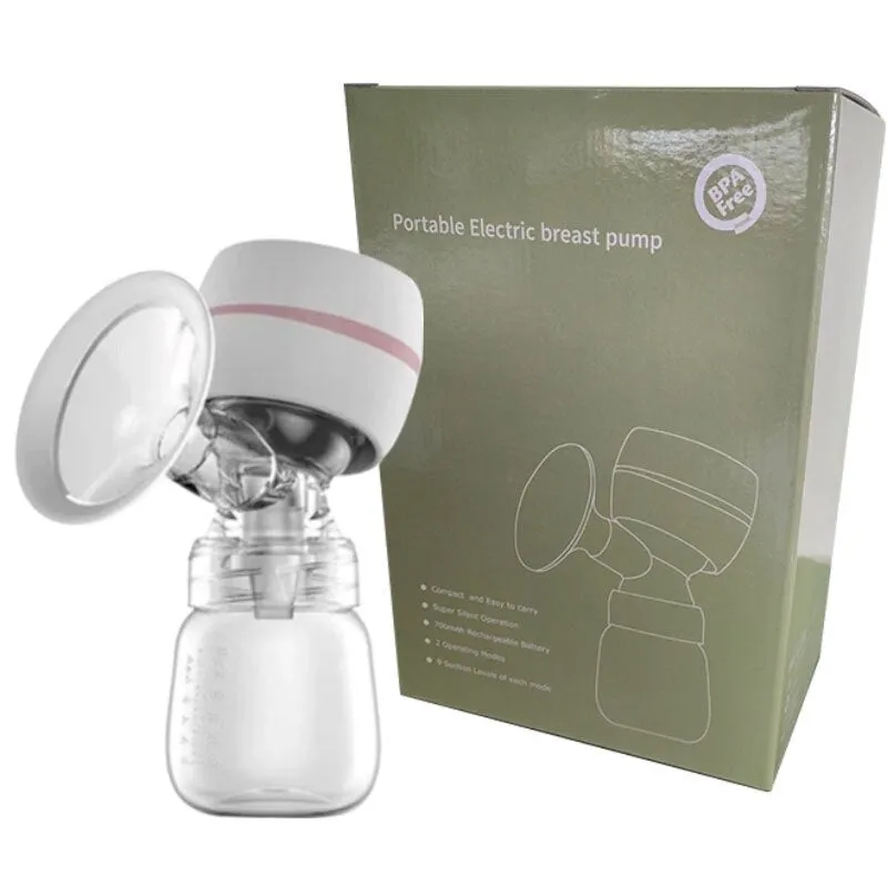 Electric Breast Pump for Hands Release Milk Suction Machine Backflow Resistance Automatic Breast Pump Low Noise 2 Modes July5 22