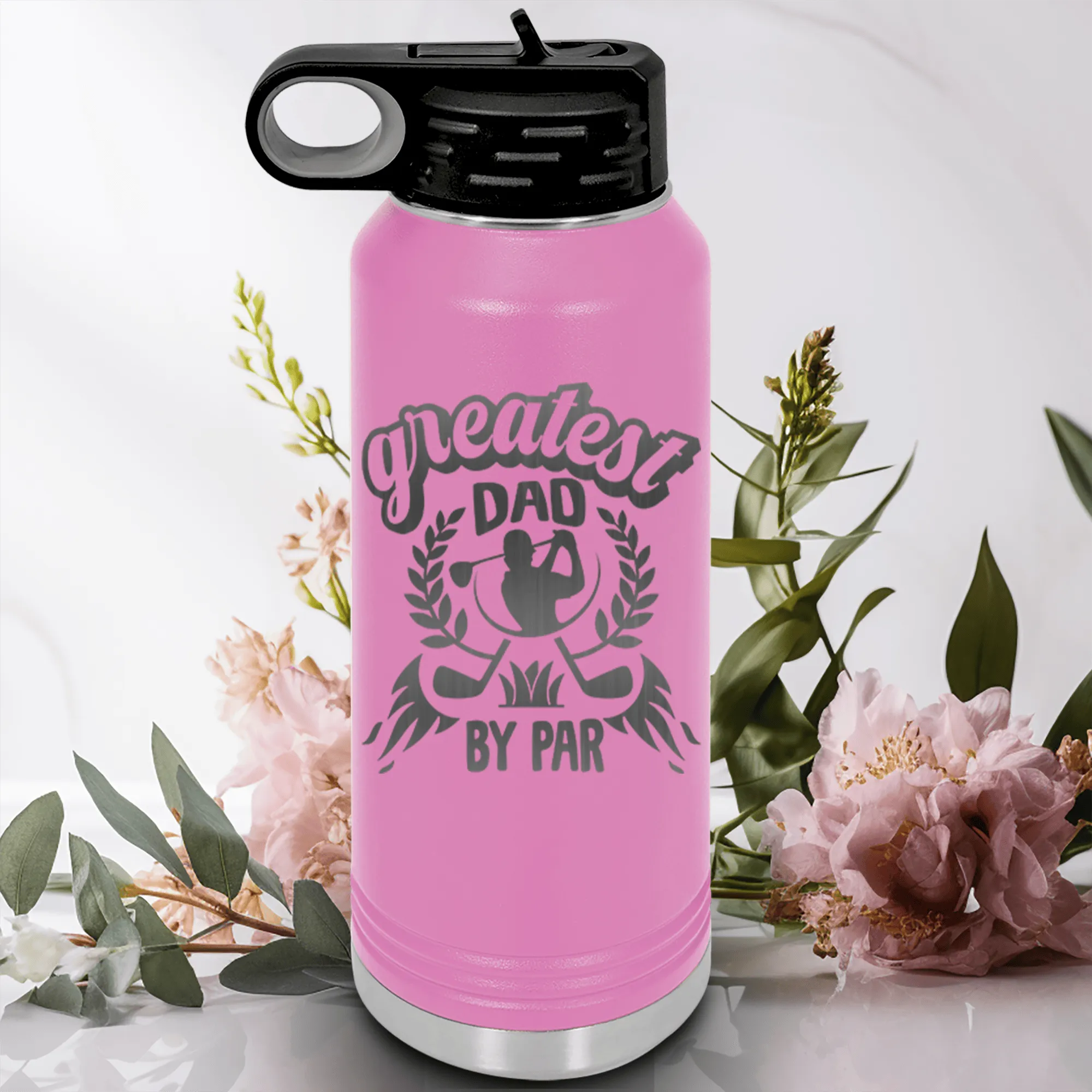 Greatest Dad By Par Water Bottle