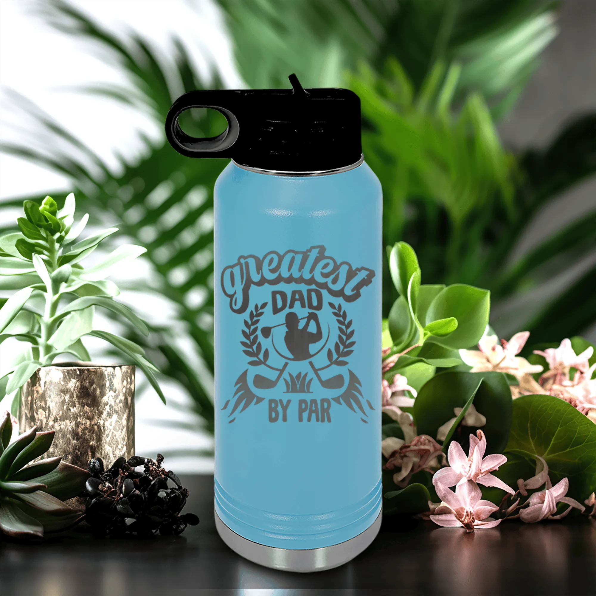 Greatest Dad By Par Water Bottle