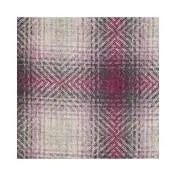 Harper Check Dusky Rose Cushion