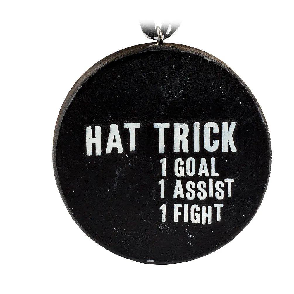 Hockey Puck Ornament