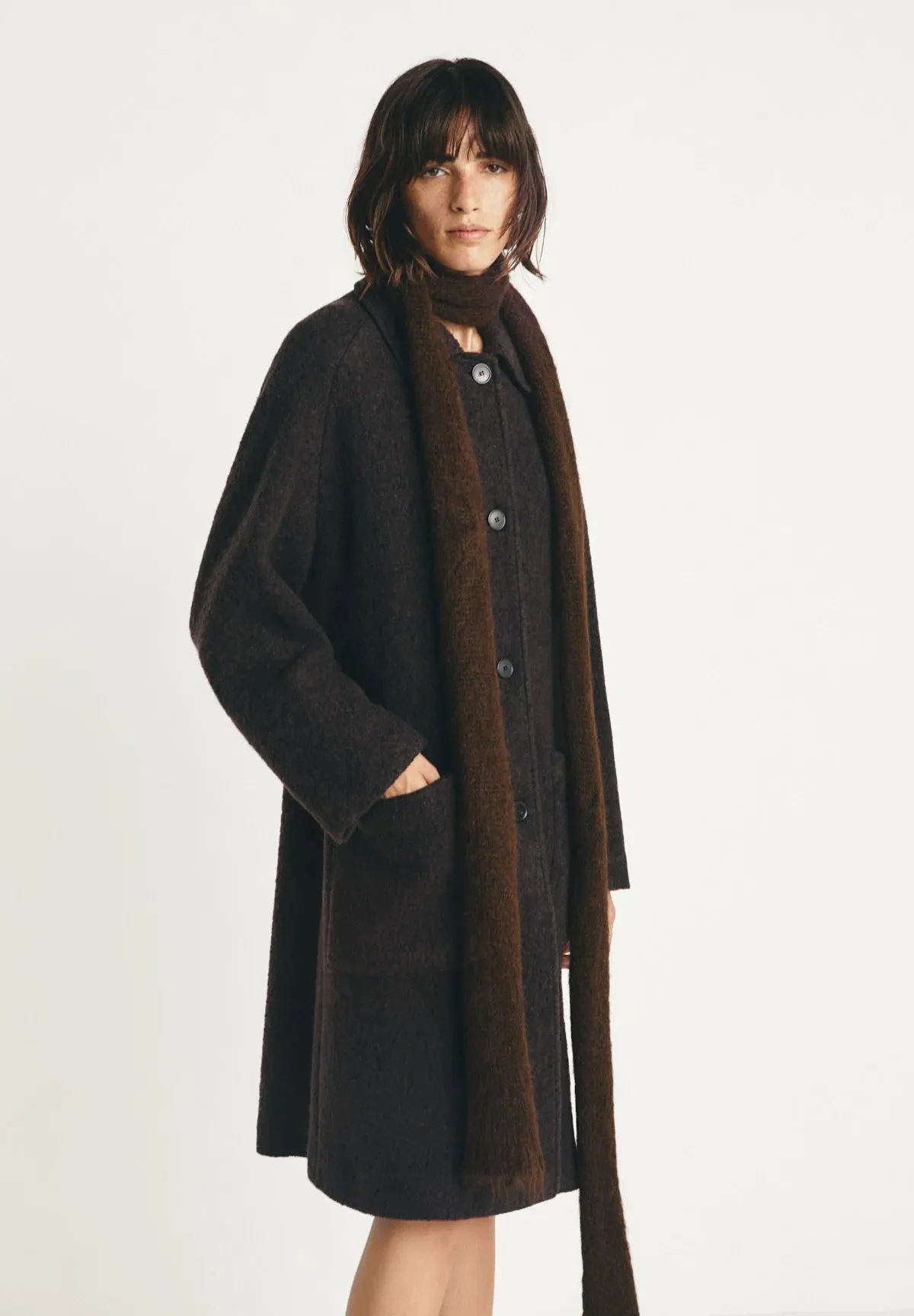 Morgan Coat in Pepper