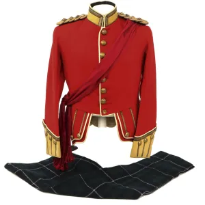 Original British WWII Gordon Highlanders Regiment Colonel Uniform