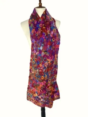 Pomegranate Moon Confetti Scarf #SC02021