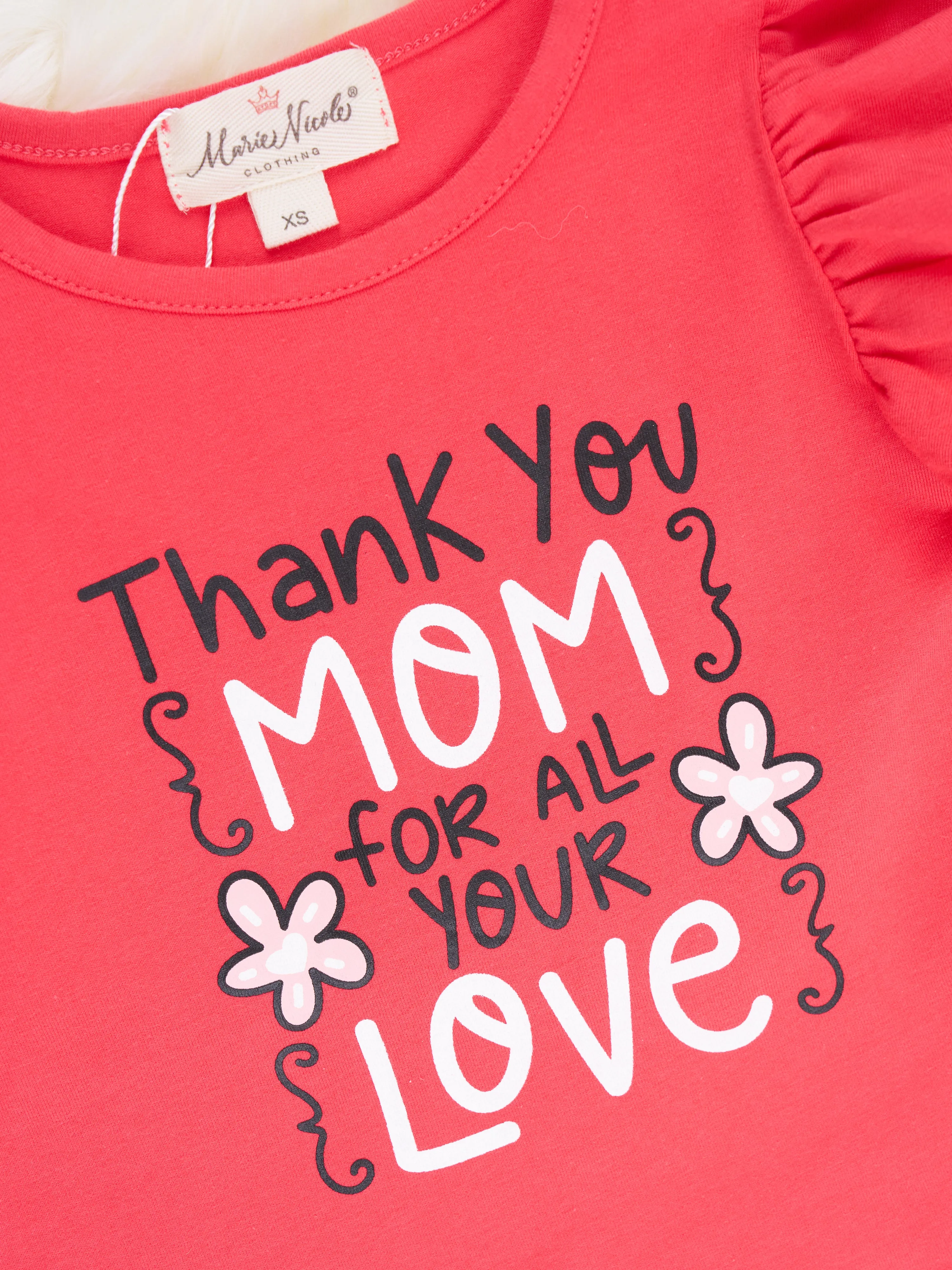 "Thank You Mom" Floral Outfit