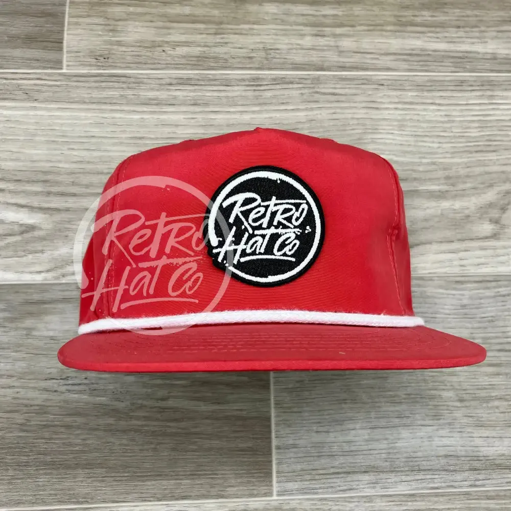 Retro Hat Co. Brand (Glow in the Dark) on Retro Poly Rope Hat