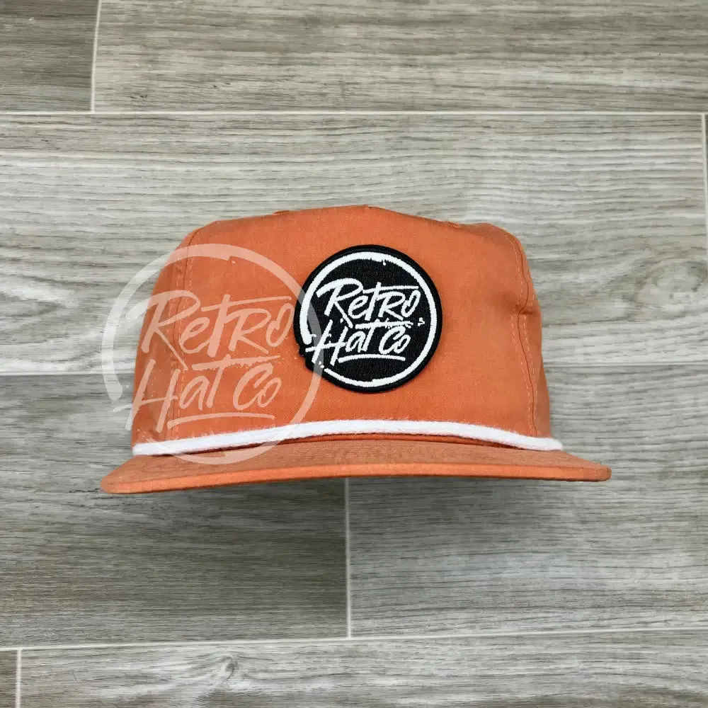 Retro Hat Co. Brand (Glow in the Dark) on Retro Poly Rope Hat