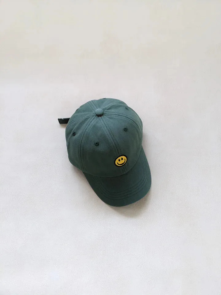 Smiley Embroidery Cap