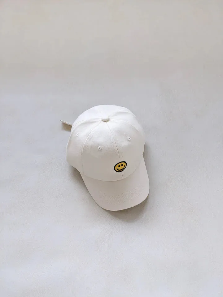 Smiley Embroidery Cap