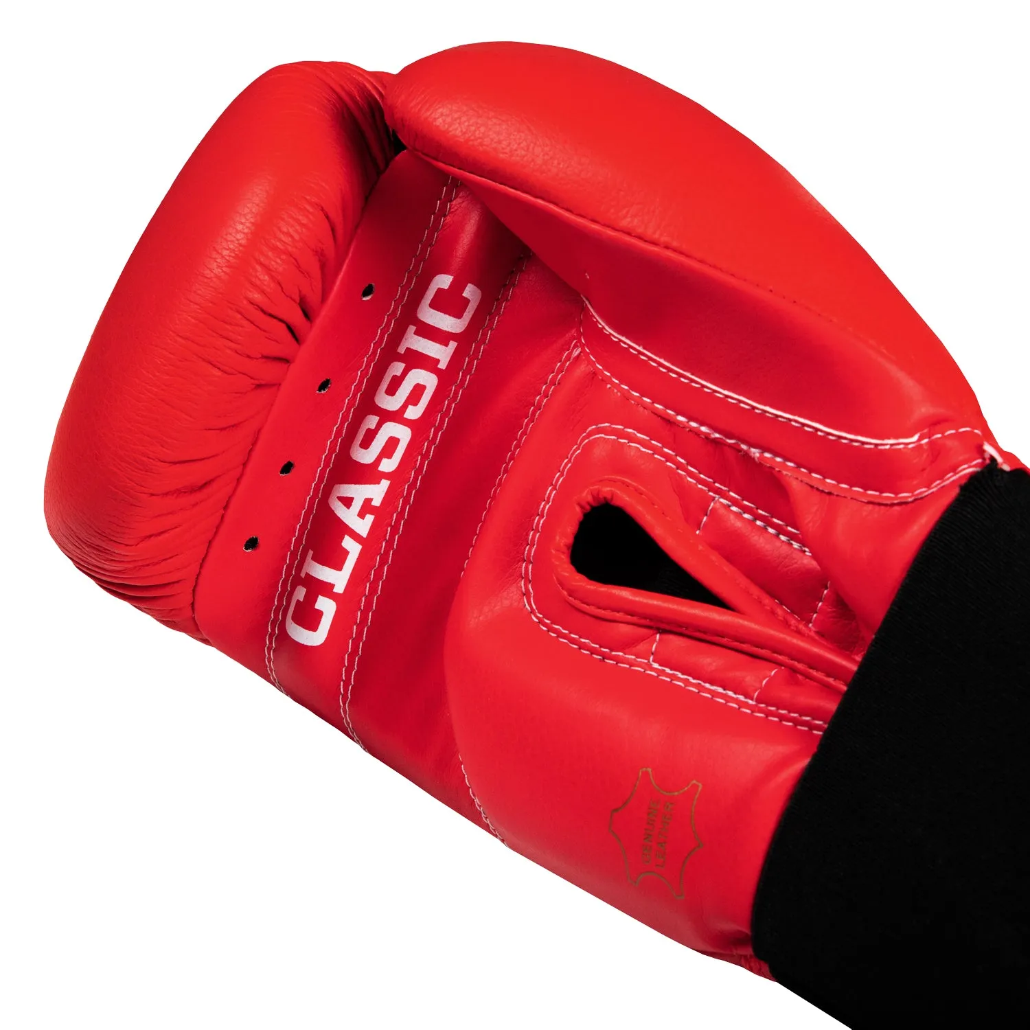 TITLE Classic Leather Elastic Training Gloves 2.0