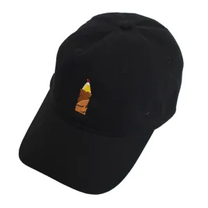 True Paper Bag 40 Dad Hat Black