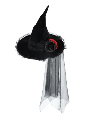 Vintage Wizard Witch Pointed Halloween Hat